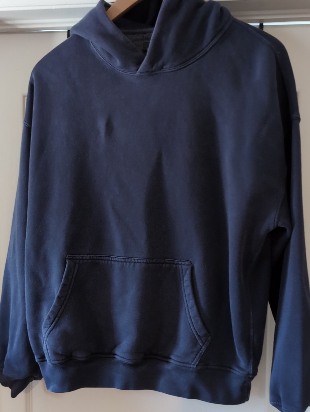 Abercrombie & Fitch Navy Pullover Hoodie